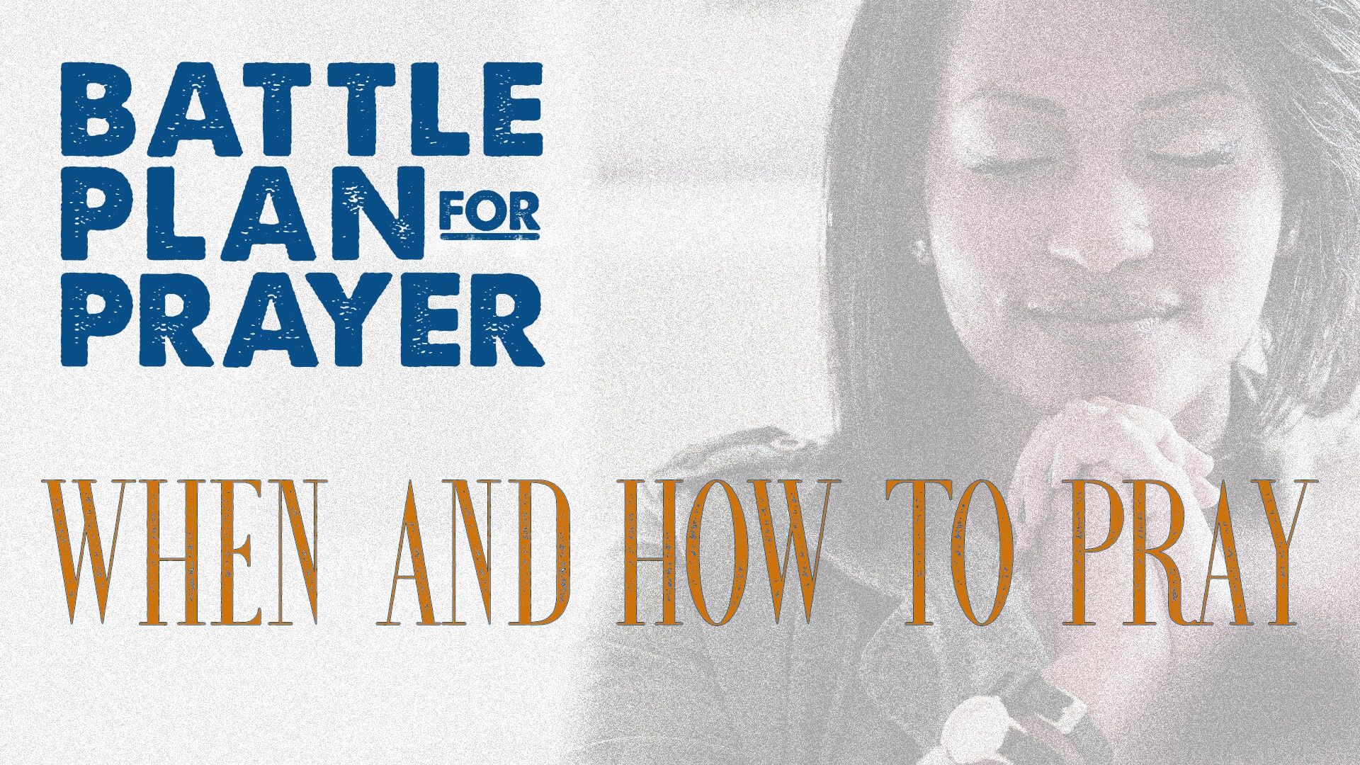 When and How to Pray - Pocket CCC